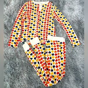Aldi gear heart pajama set